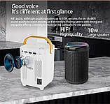 Розумний проєктор з Wi-Fi E350 800 ANSI, Android 11, 4K, Bluetooth, 4-ядерний, для домашнього кінотеатру, фото 9