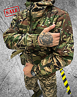 Куртка зимняя тактическая мультикам SoftShell Armageddon софтшел, S, M, L, XL, XXL MultiCam