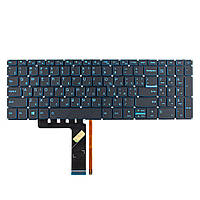 Клавиатура для Lenovo Ideapad Gaming L340-15IRH L340-17IRH, 320-15 330-15, RU/UA (Blue, с подсветкой,