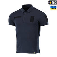 Тактическая футболка-поло 65/35 (M-TAC) (Dark Navy Blue)