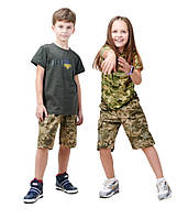 Детские камуфляжные шорты ARMY KIDS RANGER камуфляж Пиксель