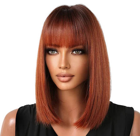 Перука Daniella Ombre, натуральне синтетичне волосся, фото 1