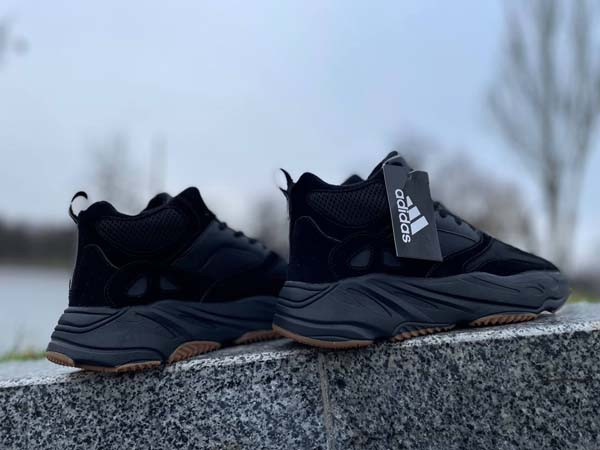 Зимние кроссовки Adidas Yeezy Boost 700 черные 36-41 размеры AD0086 - фото 7 - id-p467018891