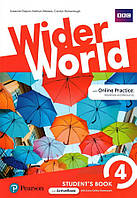 Підручник Wider World 4 student's Book with MyEnglishLab