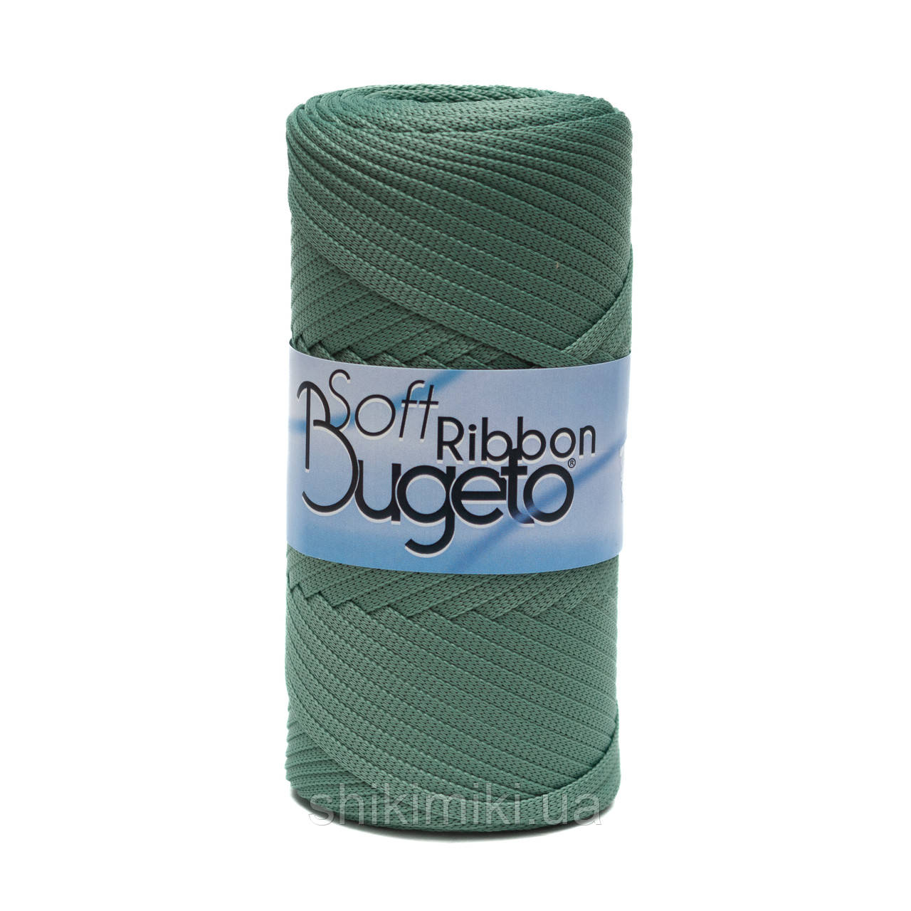 Плоский шнур поліефірний Bugeto Soft Ribbon, колір Шавлія, фото 1