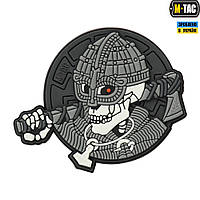 Нашивка ПВХ M-Tac Undead Viking (Grey)