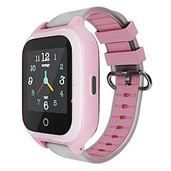 Дитячий водонепроникний GPS-годинник MYOX MX-55GW (4G) рожевий із відеодзвінком оптом