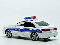 Машинка Yi Wu Jiayu «Поліція» біла, музична (24 см) wy560a, фото 4