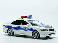 Машинка Yi Wu Jiayu «Поліція» біла, музична (24 см) wy560a, фото 3