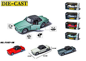 Машинка Металева Інерційна F1157-1M Світло+Звук