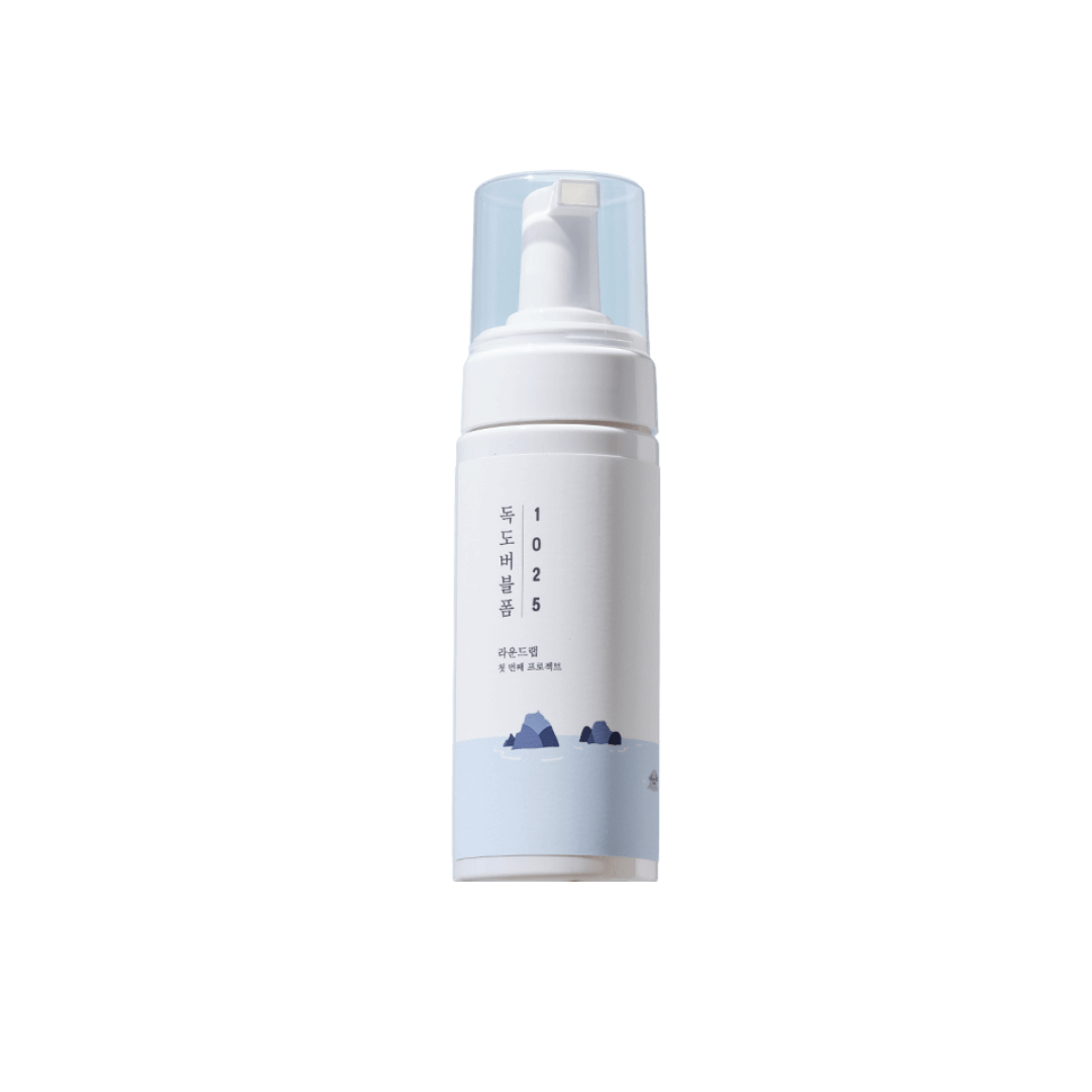 Очищуюча пінка для проблемної шкіри ROUND LAB 1025 Dokdo Bubble Foam 150 мл (599044)