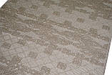 Безворсовий сучасний килимок рогожка CALIDO 08340A L.Beige/L.Beige, 0.6х1.1 м, фото 3