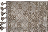 Безворсовий сучасний килимок рогожка CALIDO 08340A L.Beige/L.Beige, 0.6х1.1 м, фото 5