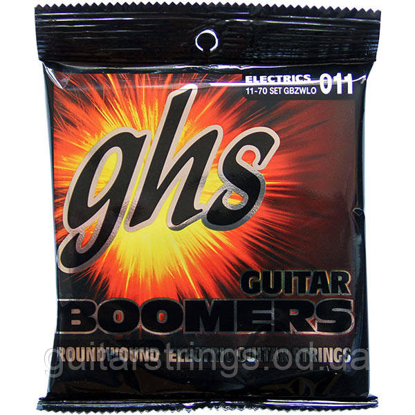 Струни GHS Heavyweight Boomers Custom Low-Tune 11-70