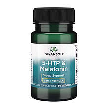 Swanson 5-HTP & Melatonin 30 Caps