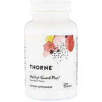 Витамины для мозга, Thorne Research, Methyl-Guard Plus, 90 капсул (6063)