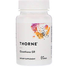 Глутатіон-SR, Glutathione, Thorne, 60 капсул (175 мг на капсулу)