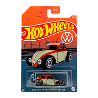 Тематическая Машинка Hot Wheels Custom Volkswagen Beetle Volkswagen 1:64 HDH45 Brown