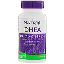 Дегідроепіандростерон, DHEA, Natrol, 25 мг, 180 таблеток