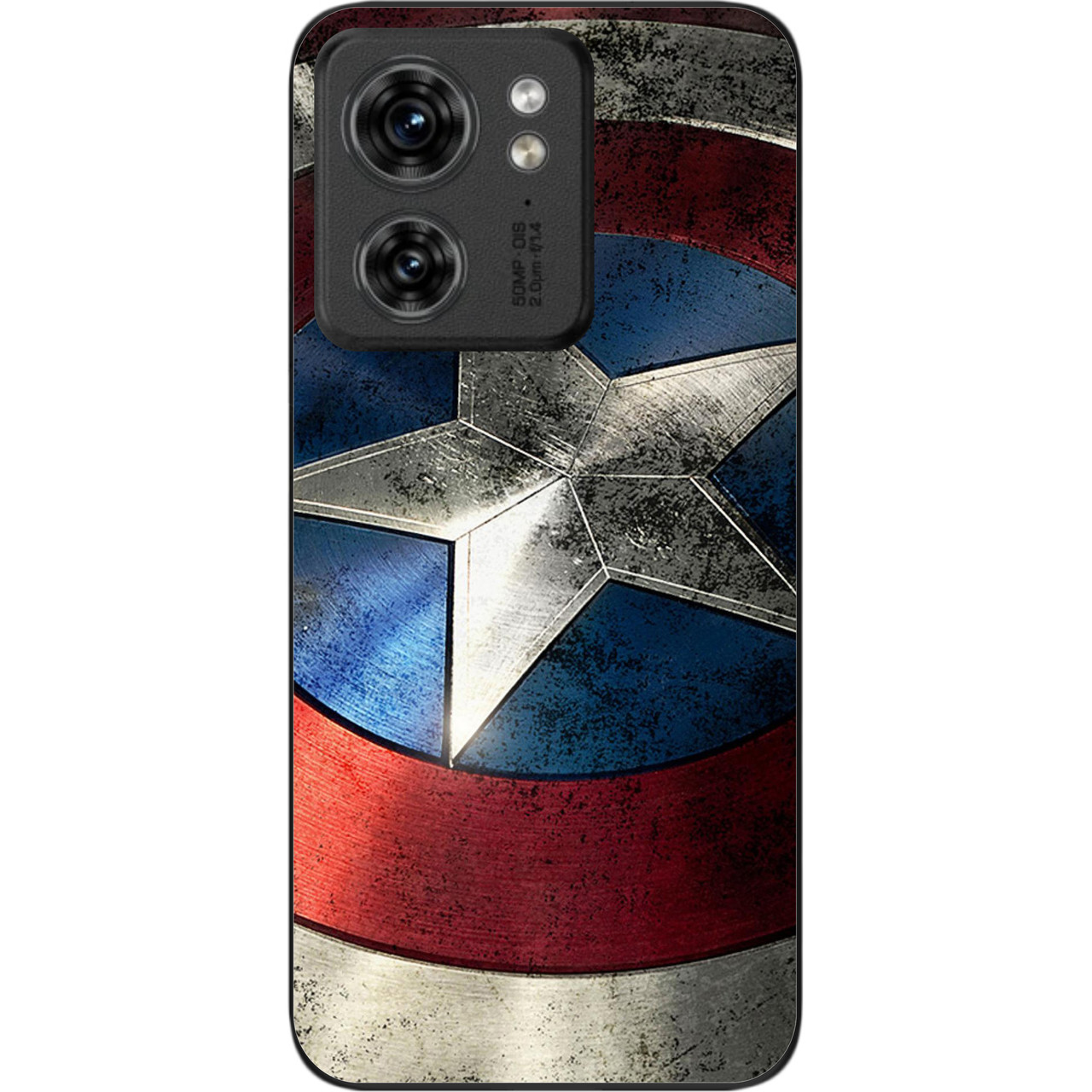 Оригінальний чохол Epik для Motorola Edge 40 з картинкою Капітан Америка, фото 1