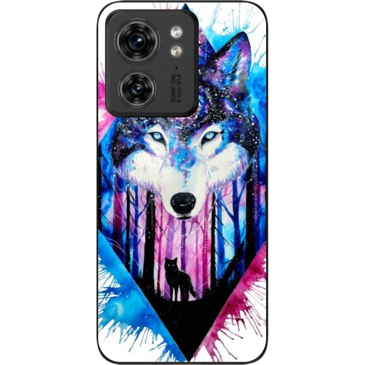 Силіконовий чохол Epik для Motorola Edge 40 з картинкою Гарний вовк, фото 1
