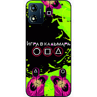 Силіконовий чохол Epik для Motorola Moto E13 з картинкою Гра в кальмара