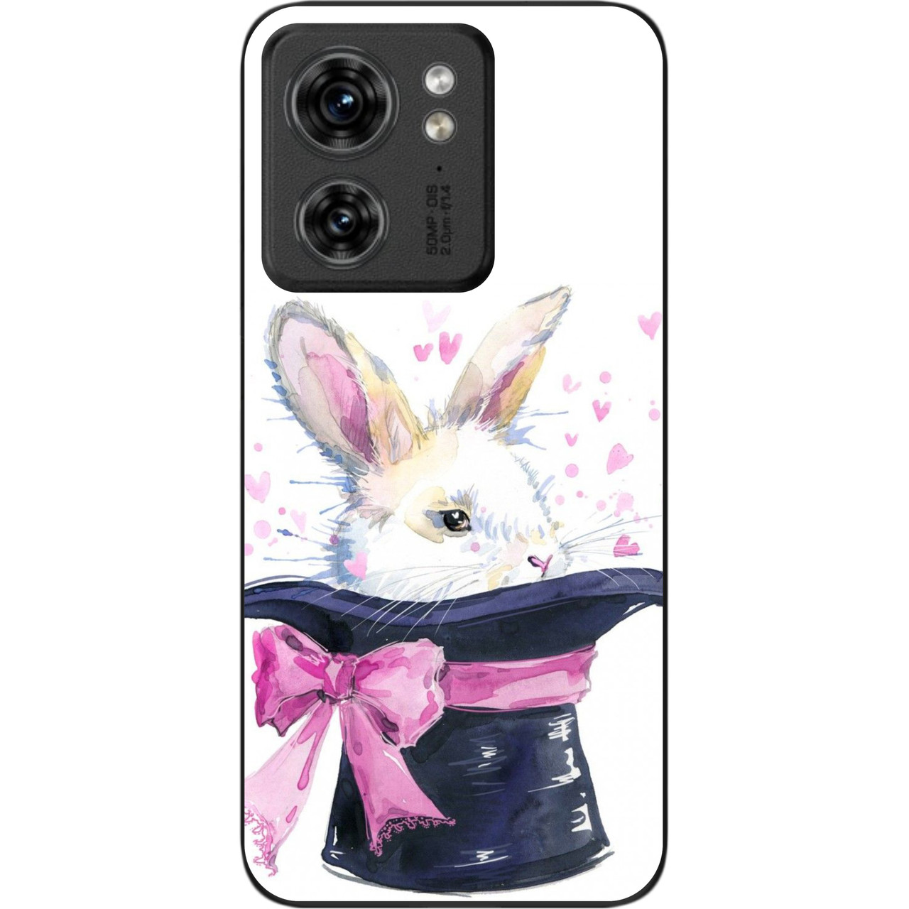 Чохол силіконовий Epik для Motorola Edge 40 з картинкою Кролик, фото 1