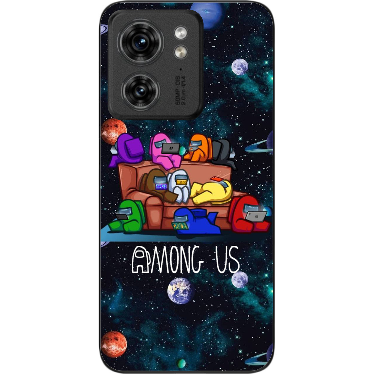 Силіконовий чохол Epik для Motorola Edge 40 з картинкою Among us Команда, фото 1