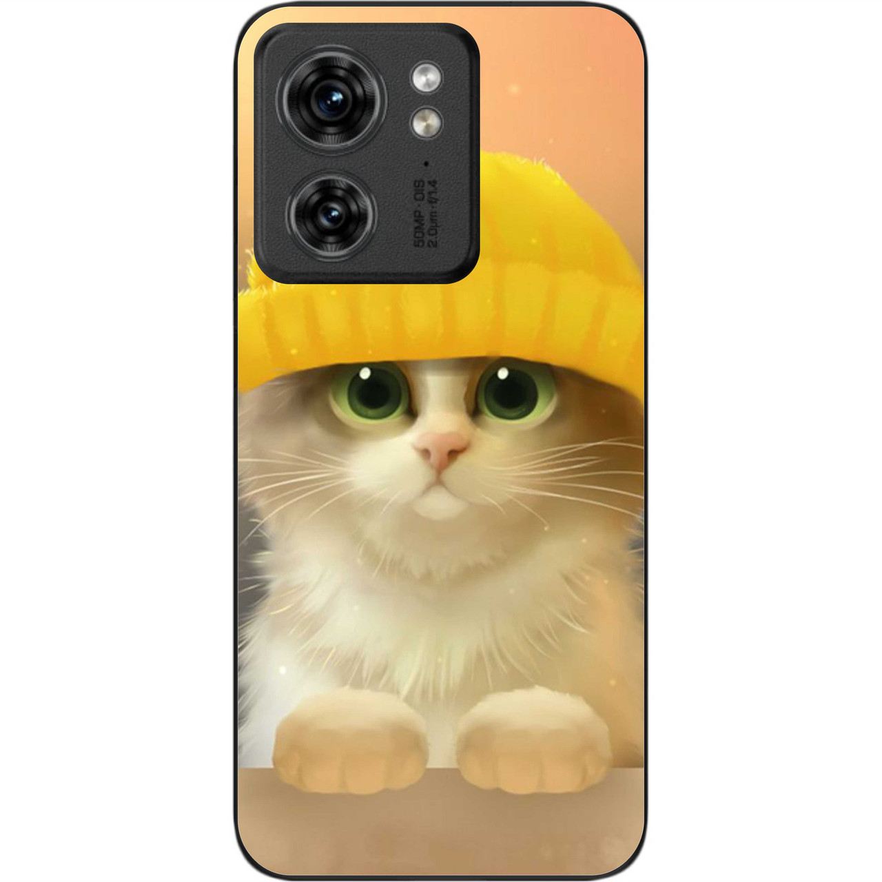 Силіконовий чохол Epik для Motorola Edge 40 з картинкою Кіт, фото 1