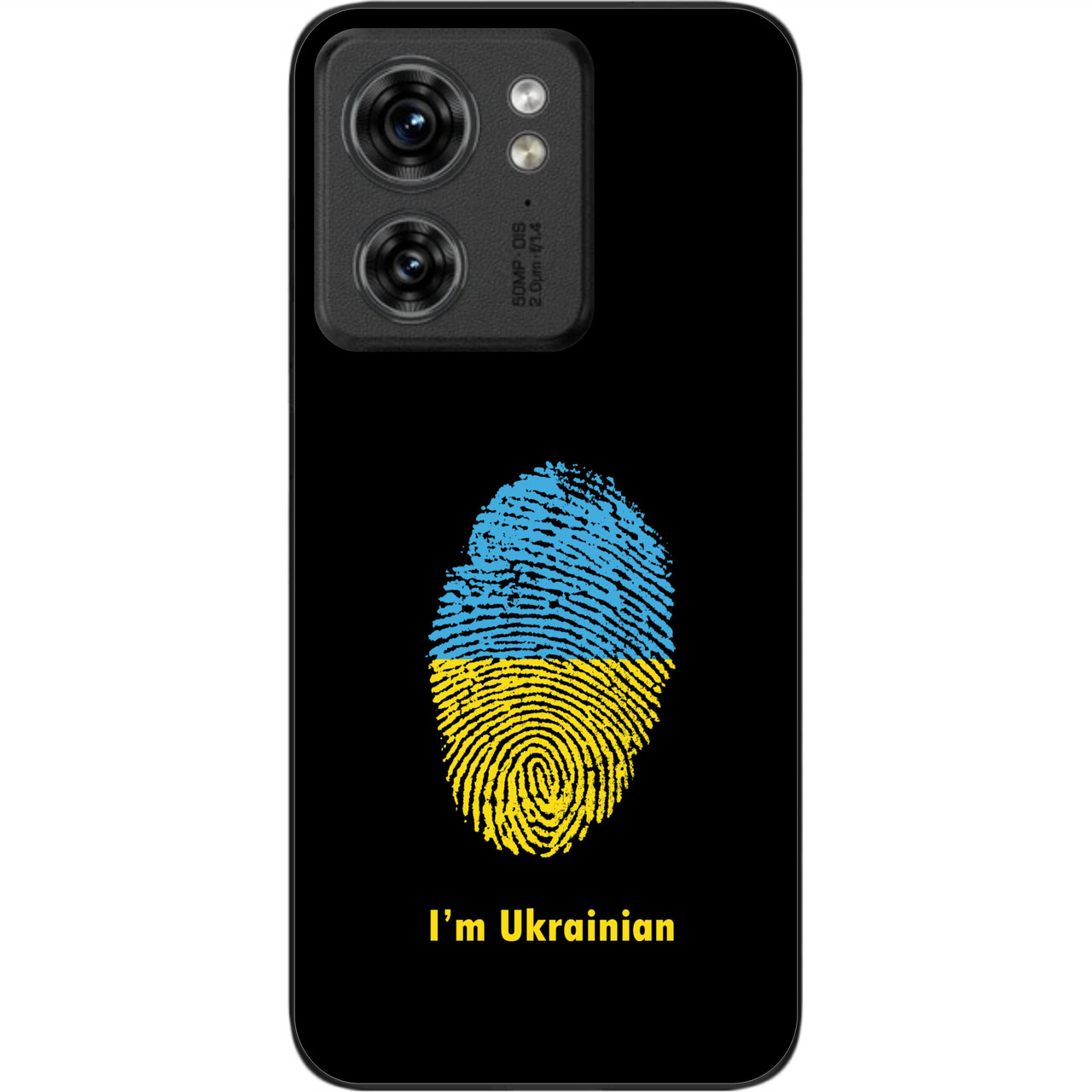 Силіконовий чохол Epik для Motorola Edge 40 з картинкою Відбиток, фото 1