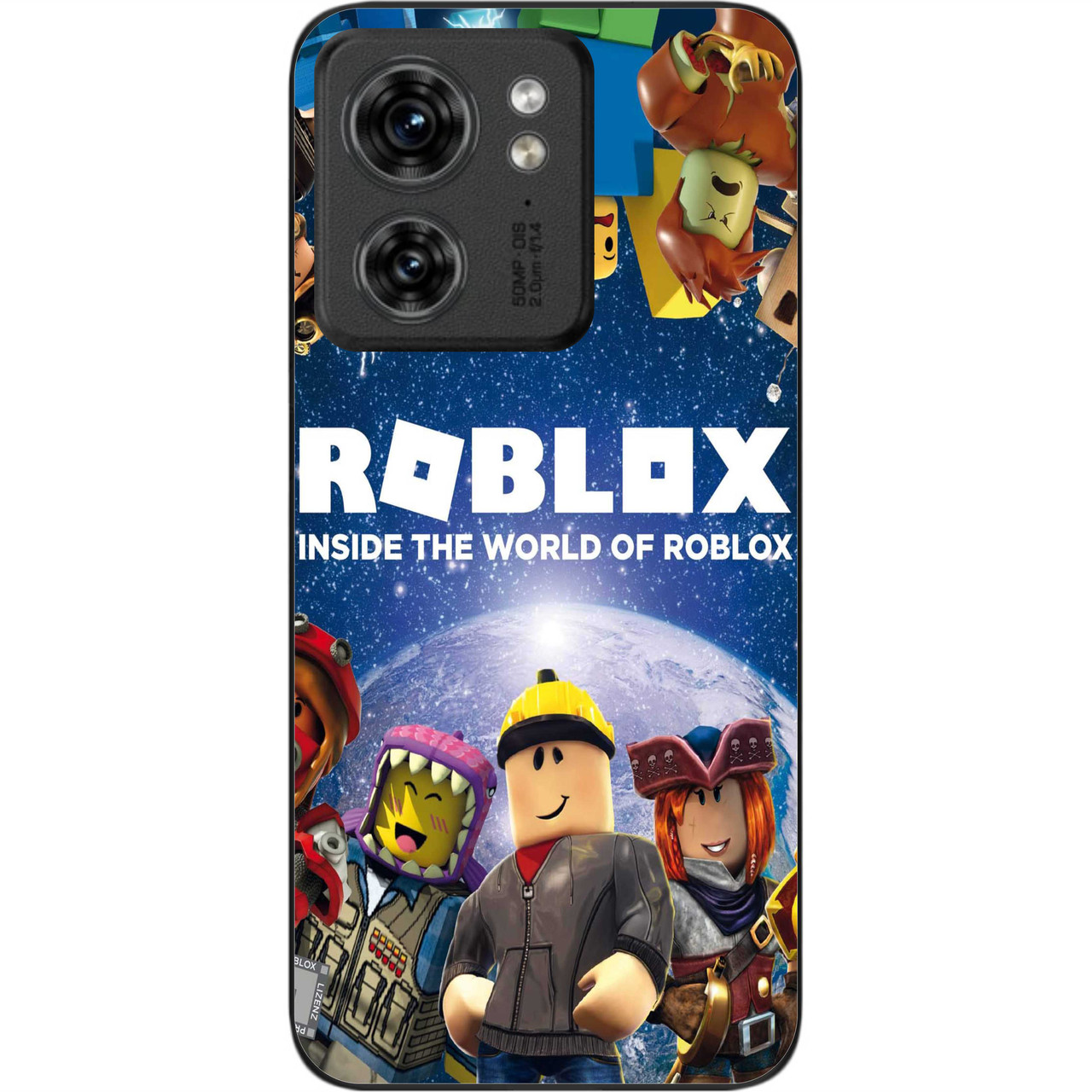 Силіконовий чохол Epik для Motorola Edge 40 з картинкою Роблокс персонажі, фото 1