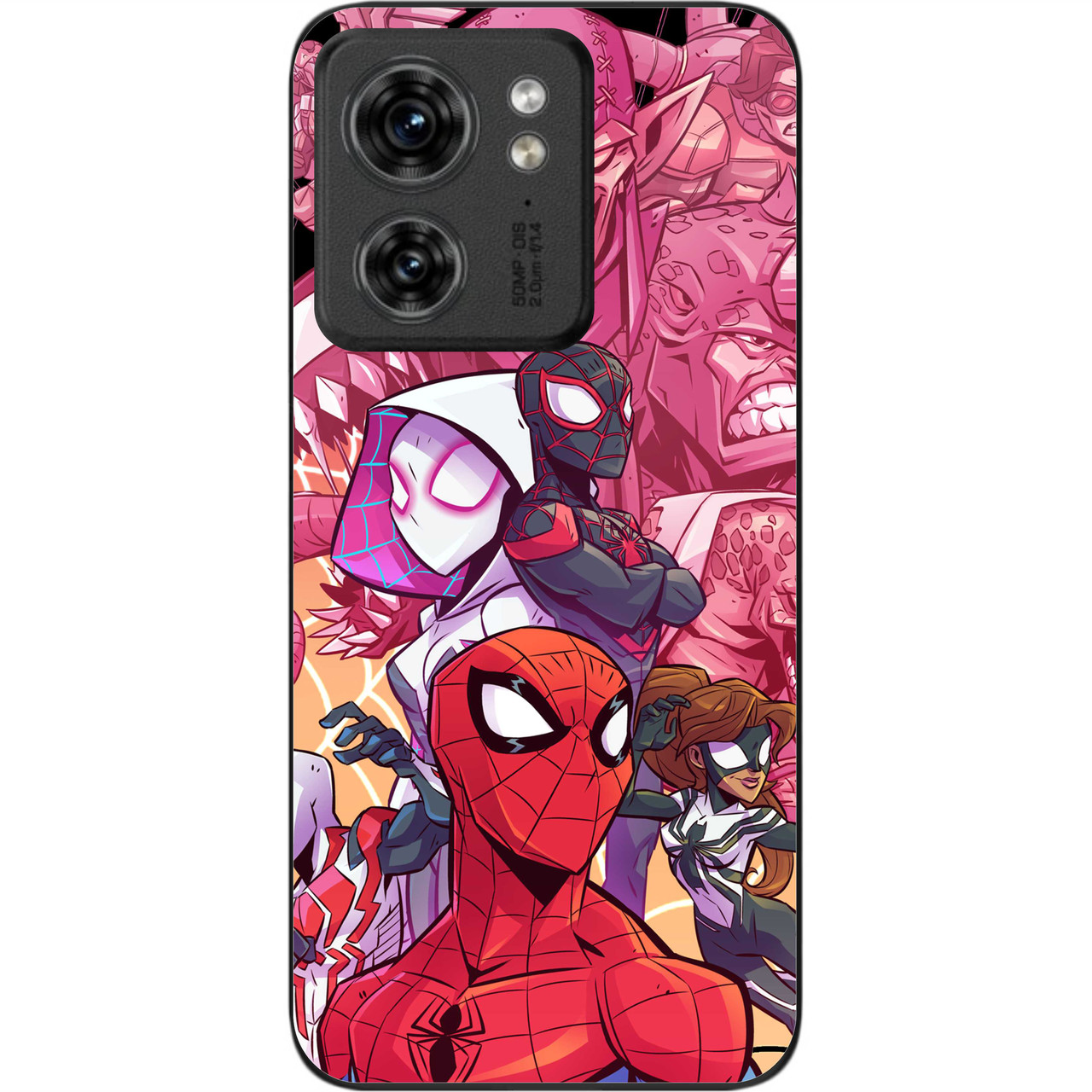 Силіконовий чохол Epik для Motorola Edge 40 з картинкою Три Павука, фото 1