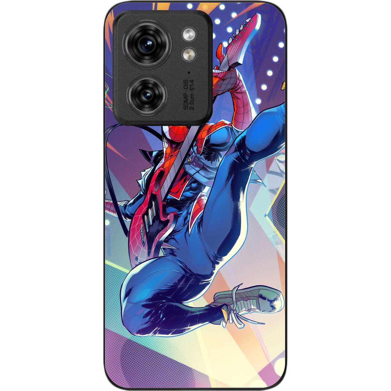 Силіконовий чохол Epik для Motorola Edge 40 з картинкою Людина Павук панк, фото 1