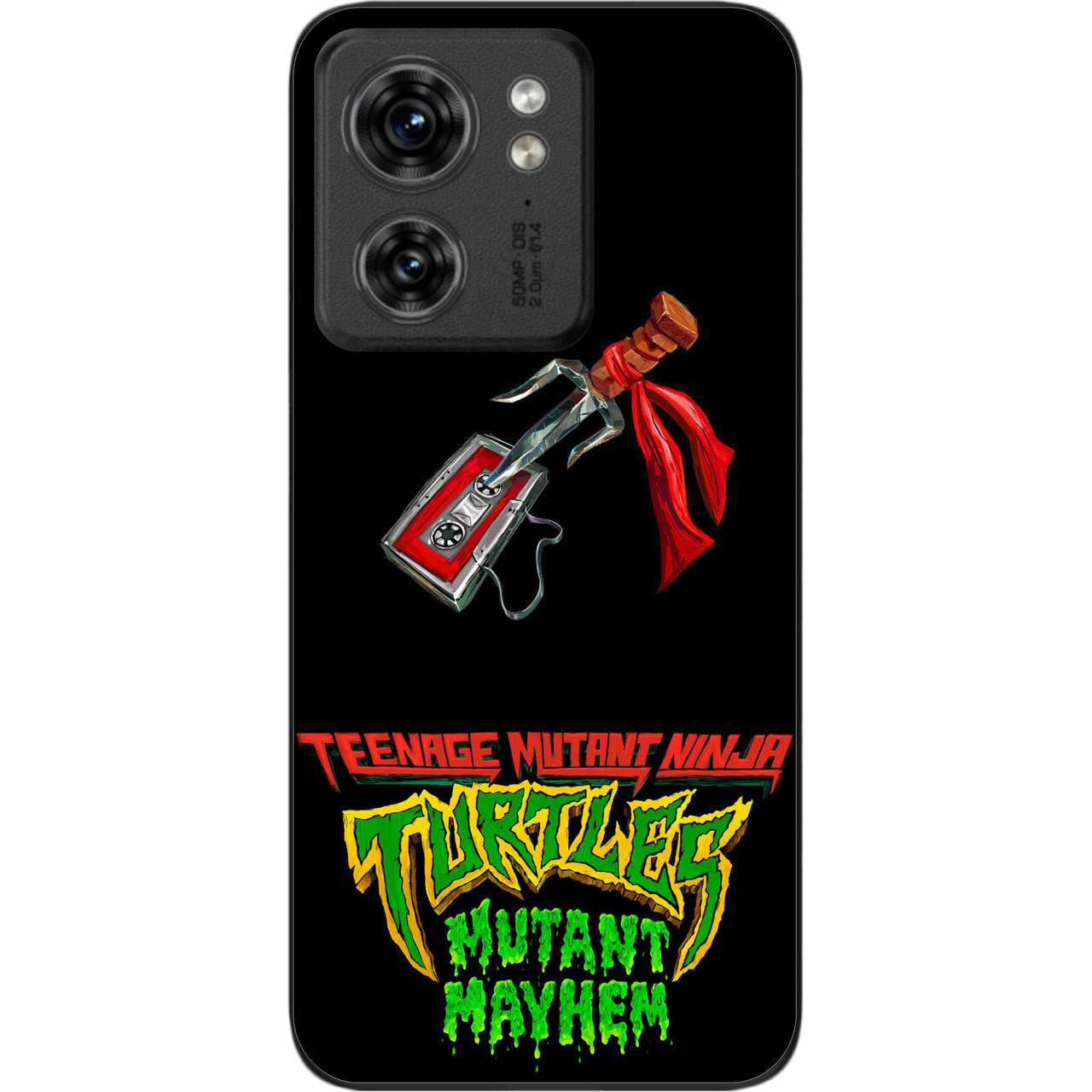 Силіконовий чохол Epik для Motorola Edge 40 з картинкою Черепашки ніндзя клинок, фото 1