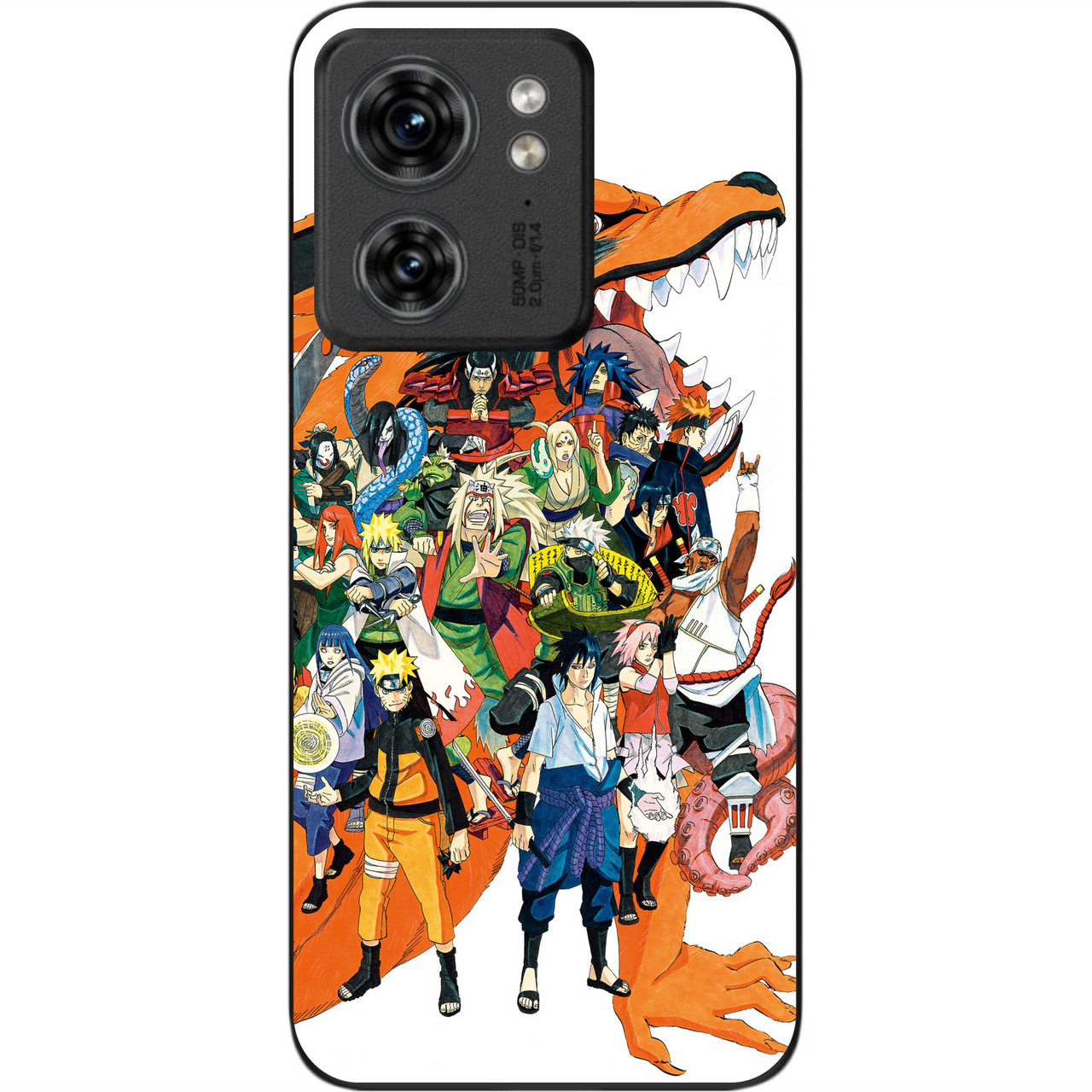 Силіконовий чохол Epik для Motorola Edge 40 з картинкою Наруто герої, фото 1