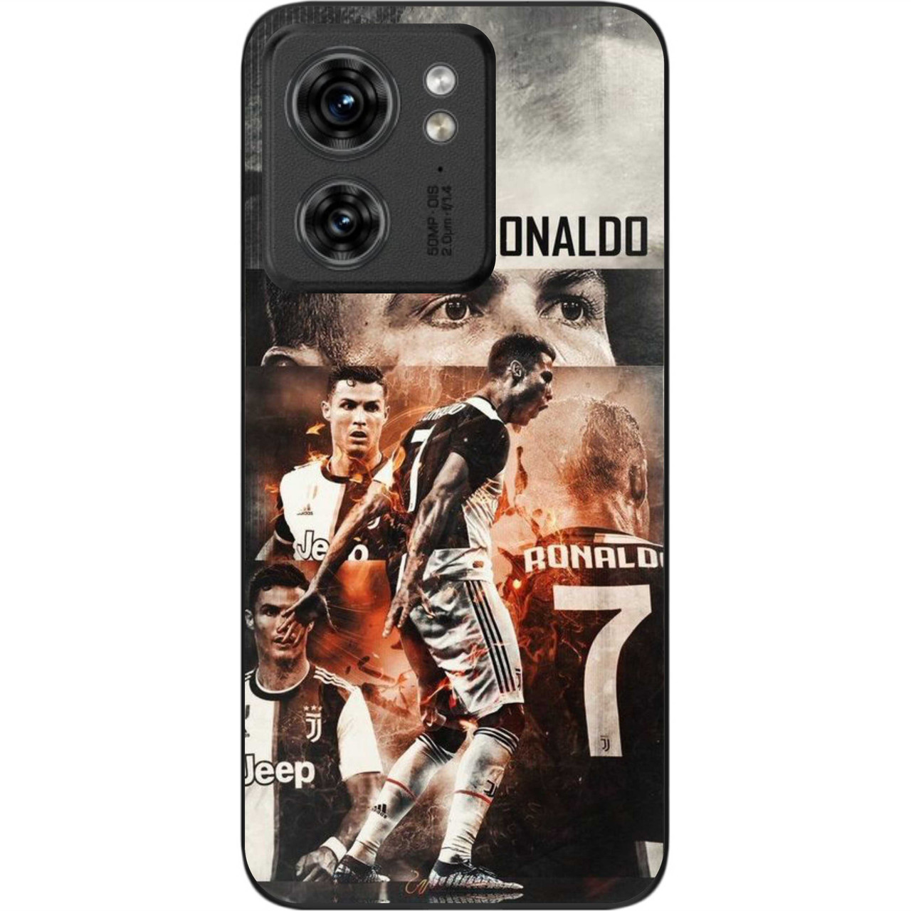 Силіконовий чохол бампер Epik для Motorola Edge 40 з картинкою Роналдо, фото 1