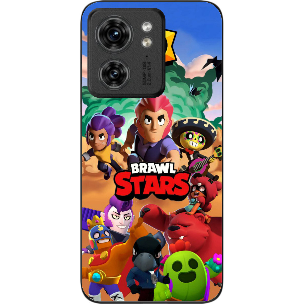 Чохол силіконовий Epik для Motorola Edge 40 з картинкою Бравл, фото 1