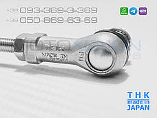 Тяга ТНК датчика положення кузова тяжка коректора фар, універсальна, Японія (різьба - ліва та права), фото 3