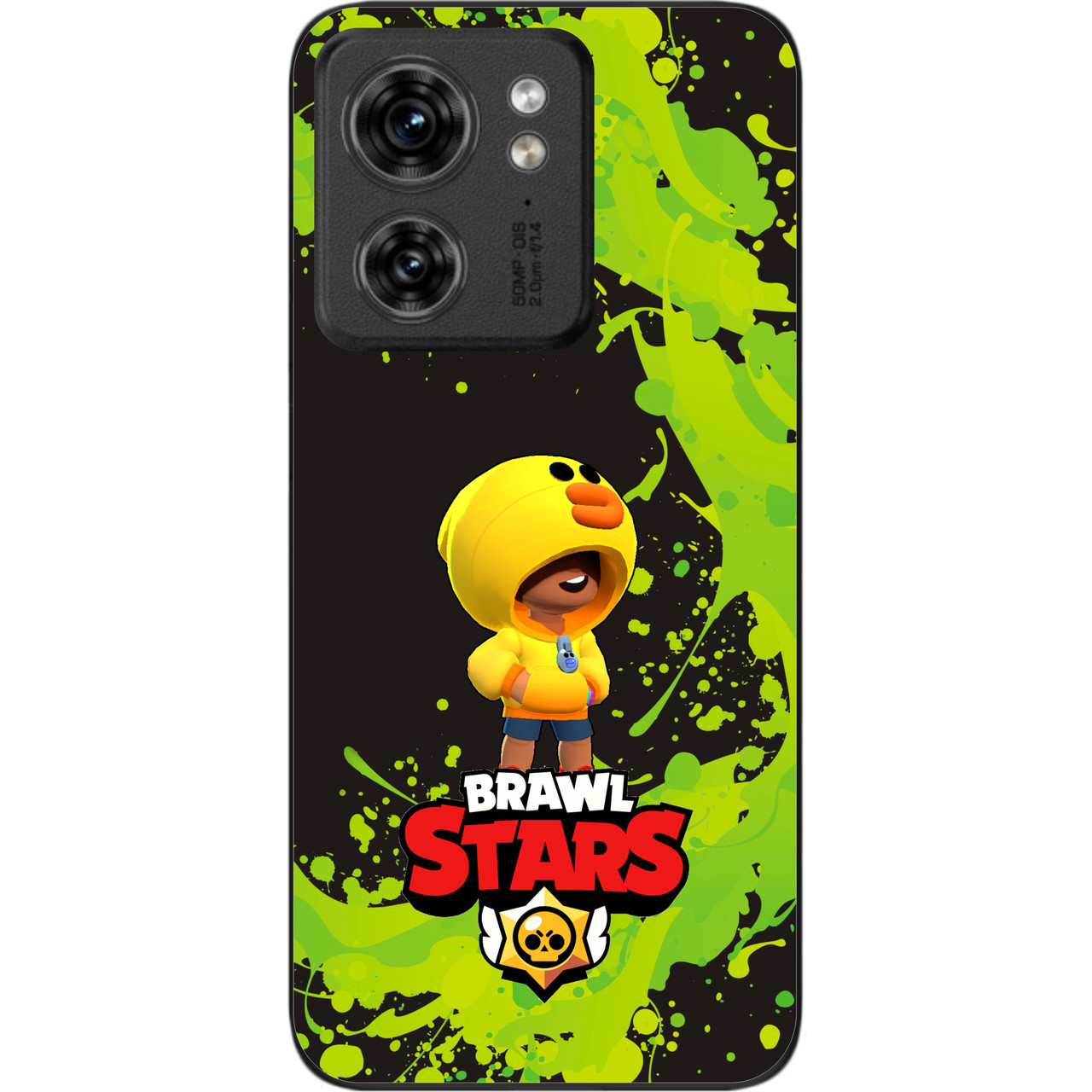 Чохол силіконовий Epik для Motorola Edge 40 з картинкою Бравл Леон качка, фото 1