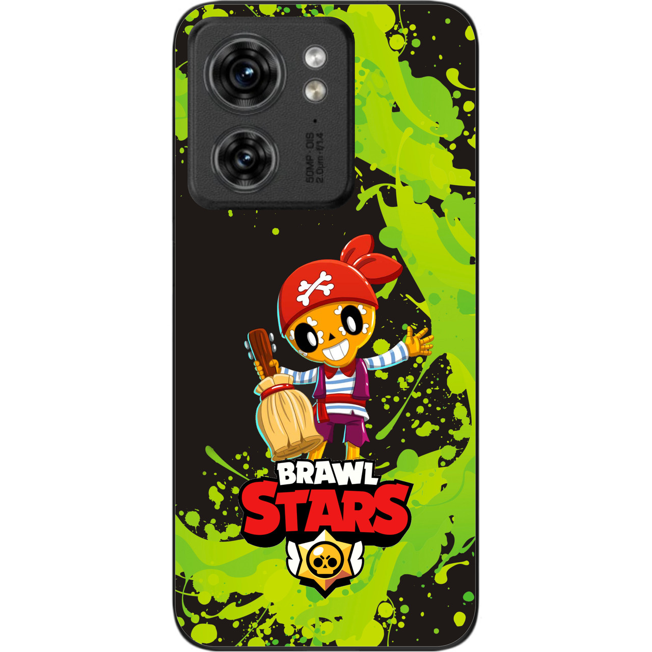 Чохол силіконовий Epik для Motorola Edge 40 з картинкою Бравл Пірат Поко, фото 1