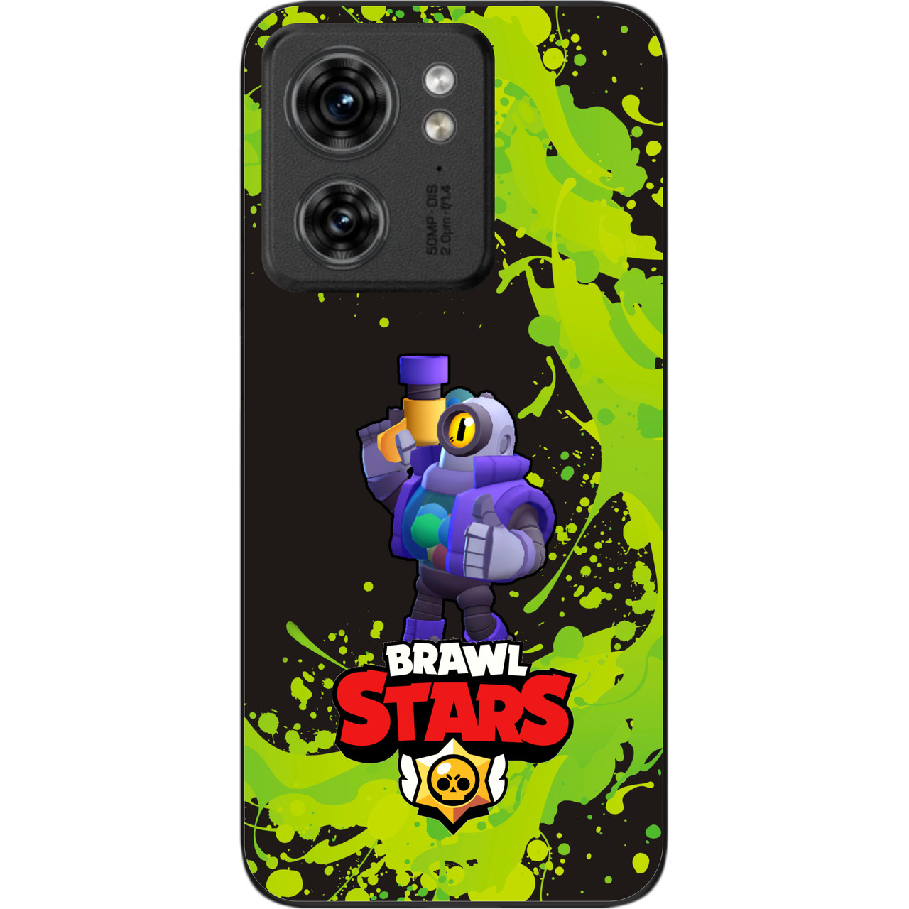 Чохол силіконовий Epik для Motorola Edge 40 з картинкою Бравл Ріко, фото 1