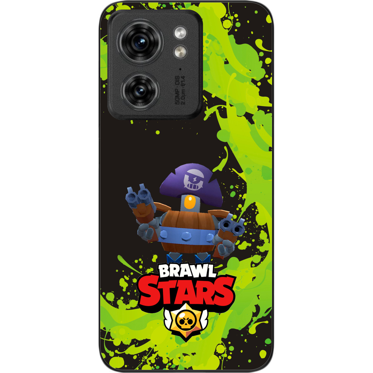 Чохол силіконовий Epik для Motorola Edge 40 з картинкою Бравл Дерил, фото 1