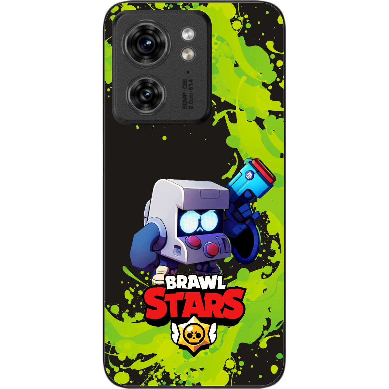 Чохол силіконовий Epik для Motorola Edge 40 з картинкою Бравл 8 Біт, фото 1