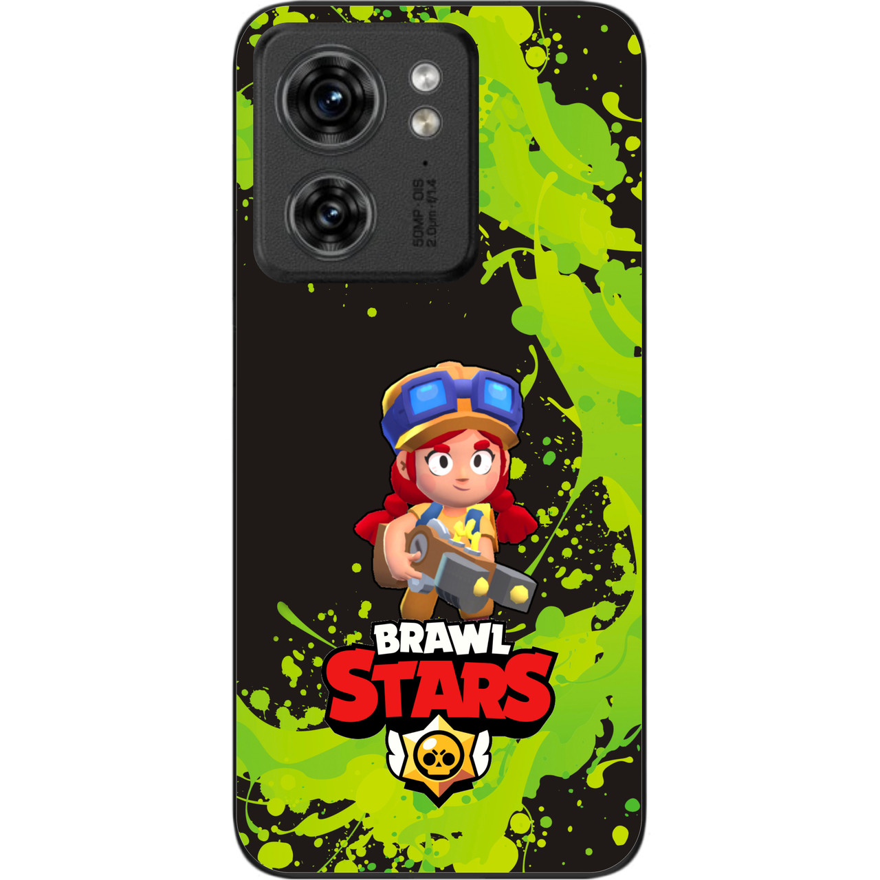 Чохол силіконовий Epik для Motorola Edge 40 з картинкою Бравл Джессі, фото 1