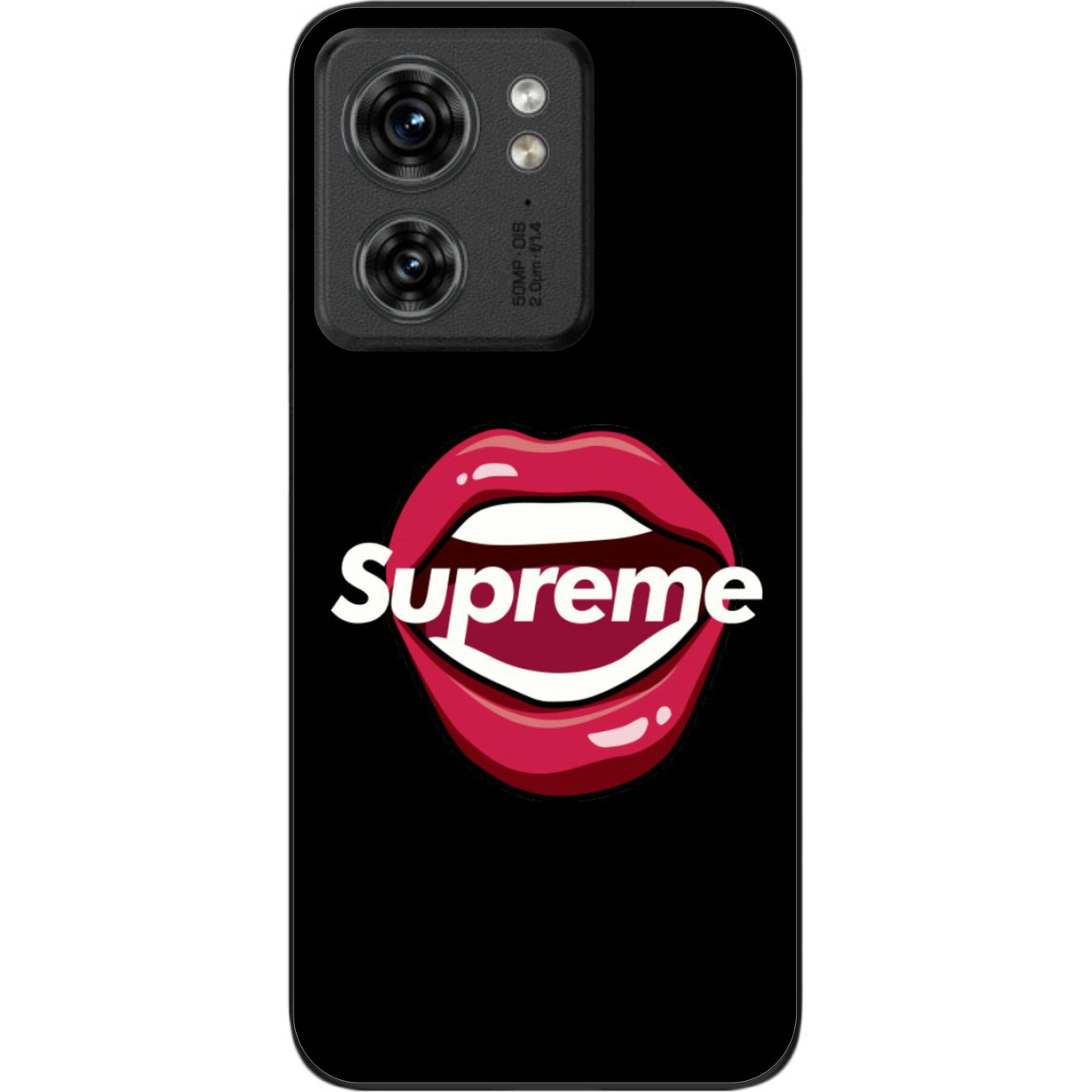 Оригінальний чохол Epik для Motorola Edge 40 з картинкою Губи, фото 1