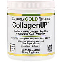 Коллаген Пептиды UP без ароматизаторов California Gold Nutrition Collagen 7,26 унц. (206 г)