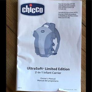 Эрго рюкзак-кенгуру Chicco Ultrasoft Черный от 0 месяцев - лицом к родителям, от 4 месяцев - лицом вперед - фото 4 - id-p2000084416