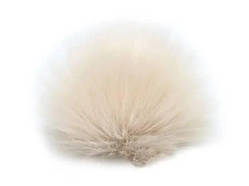 Помпон штучне хутро 15 см, Крем
