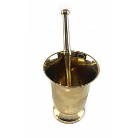 Ступка з товкачиком бронзова