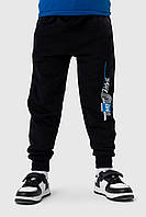 Спортивні штани з принтом для хлопчика Pitiki 009769 122 см Темно-синій (2000990045706D)
